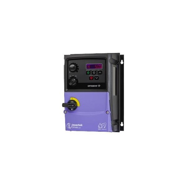 Invertek Drives 0.75 kW 1 HP, 4.3 A; Size 1, IP66 Outdoor Switched ODE-3-120043-1F1B - main